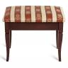 Банкетка Ретро М с ящиком средне-коричневый, ткань полоса коричн. Банкетка Ретро М с ящиком средне-коричневый, ткань полоса коричн.
