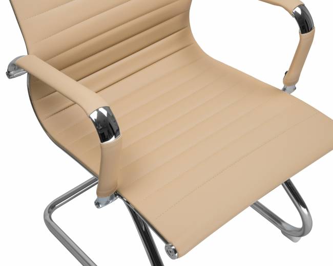 Офисное кресло для посетителей DOBRIN CODY, бежевый