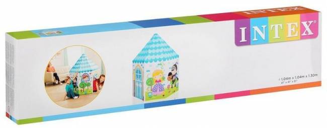 44635, Intex, Игровой домик 104х104х13см "Домик Принцессы" 3-6 лет 44635, Intex, Игровой домик 104х104х13см "Домик Принцессы" 3-6 лет