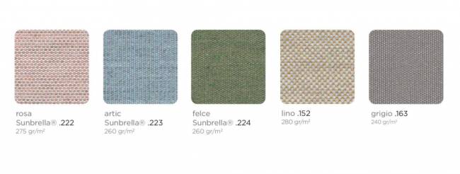 Подушка-подголовник для лаунж кресла Folio голубой 465х290х70 мм