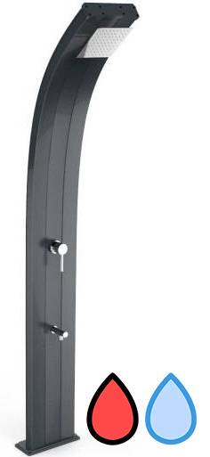 Душ уличный Dada D 325 антрацит 140х340х2260 мм