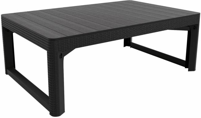 Lyon rattan table graphite 