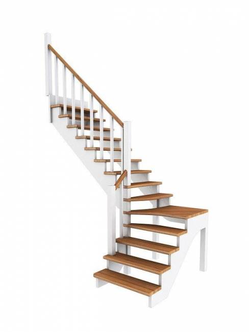 Деревянная лестница К-031м/3