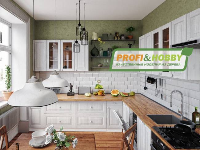 Шкаф навесной 800 х 300 х 720 под стекло, сосна, без покраски