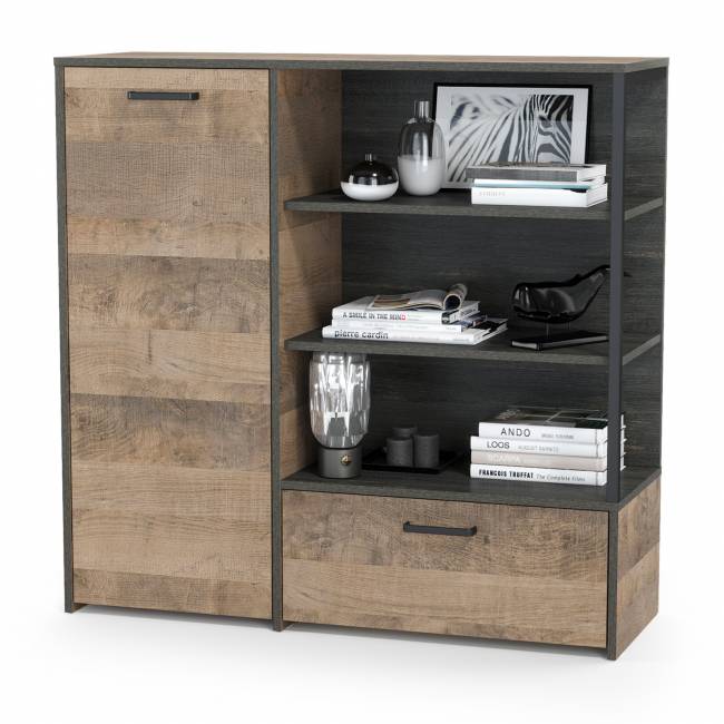 Комод Трувор 13.307.01 цвет дуб гранж песочный/интра Комод Трувор 13.307.01 цвет дуб гранж песочный/интра