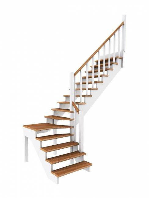 Деревянная лестница К-031м/4