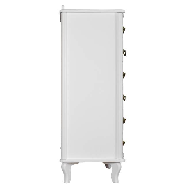 Комод Джульетта узкий 6 ящ., молочный дуб Л Комод Джульетта узкий 6 ящ., молочный дуб Л