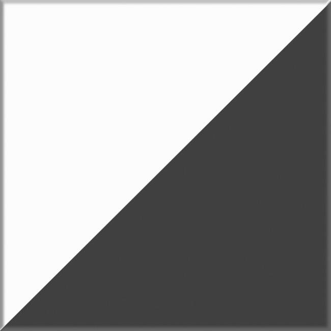 Стол компьютерный три ящика Мори МС-6 правый цвет графит/белый