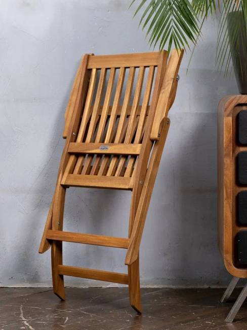 Стул из акции OXFORD складной с подлокотниками