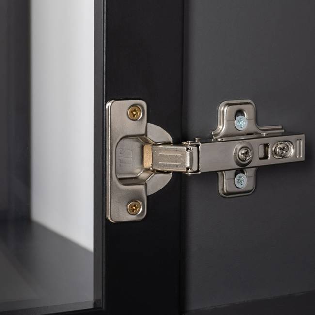 Горка в гостиную Сидней цвет антрацит/МДФ веллюто капучино