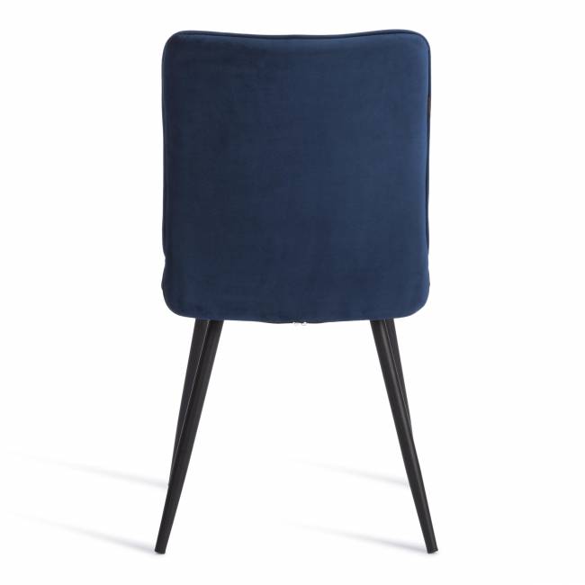 Стул обеденный Бари/Bari велюр, 46х55х89, синий синий велюр
