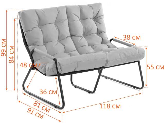 Диван Эрго/Ergo рогожка, vt кэнди лавандовый лавандовый рогожка