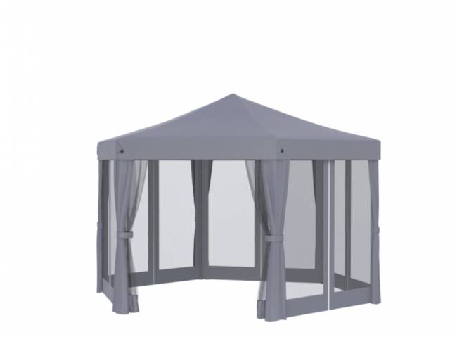 Тент-шатер быстросборный 5431 серый Тент-шатер быстросборный 5431 серый