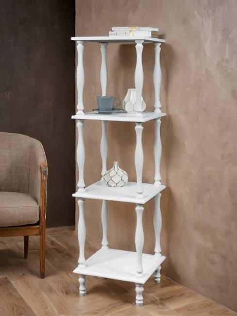Этажерка П 8 белый Этажерка П 8 белый