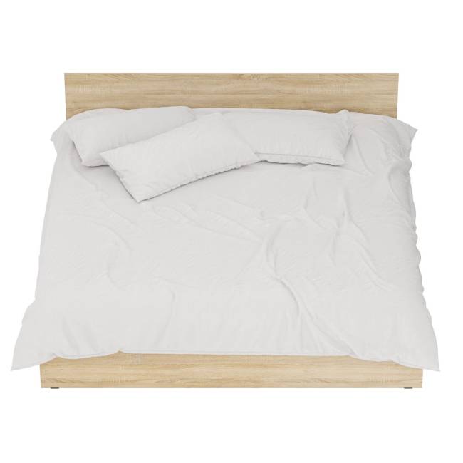 Кровать Стандарт 1800 цвет дуб сонома Кровать Стандарт 1800 цвет дуб сонома