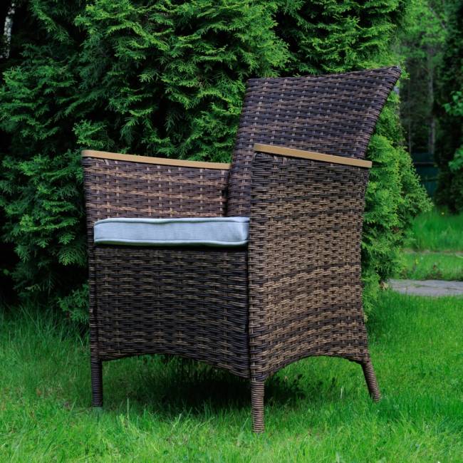 AMELIA кресло коричневое