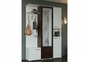 Прихожая Бертра венге / белый