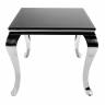 Стол стеклянный Sondal 160 см черный