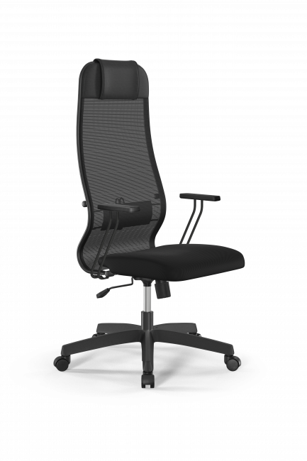 Кресло Sit 10 B1-111T - X2+UMF(X1) /Ub00/Wh00/T1bp-b(M09.B02.G15.W01), черный