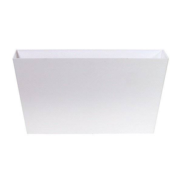 Кашпо для цветов "Prosperplast Tubus Case", белый, 38,6л