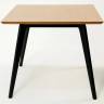 Стол Arki М 100 чёрный/натур