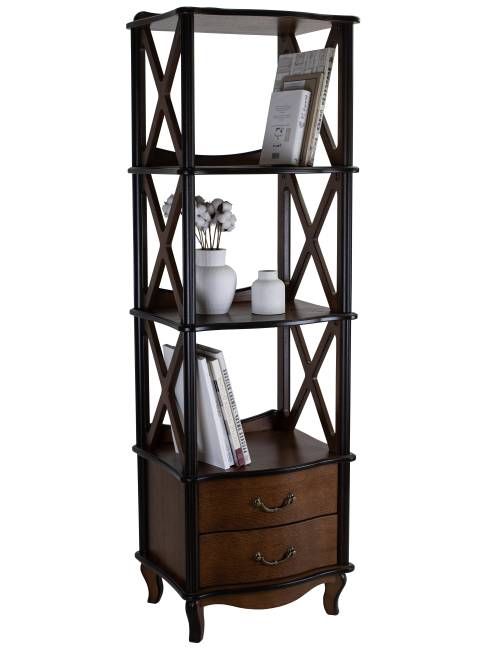 Этажерка Джульетта 3 уровня, орех Л