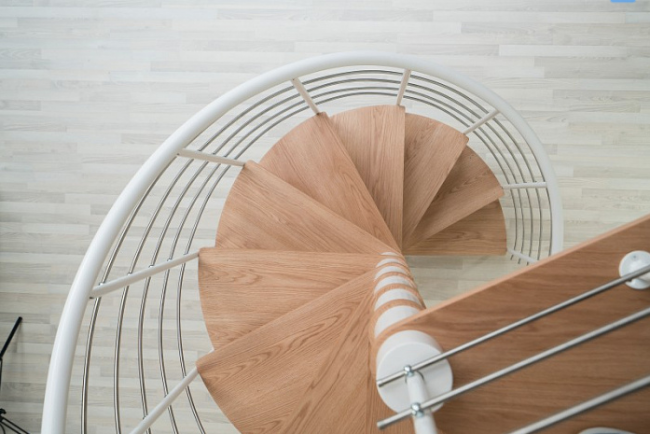 Винтовая лестница Montreal STYLE d140 Белый