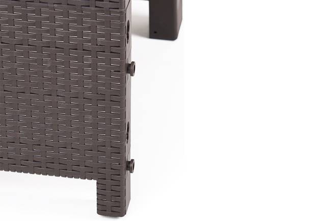 АРИЗОНА / ARIZONA b:rattan, Диван трехместный, венге (3-х местная подушка)