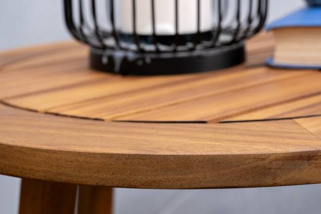 Кофейный комплект из акации ДИРЕКТОР темно-серый