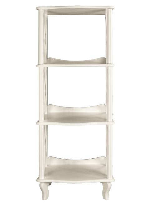 Этажерка-стеллаж Джульетта 3 уровня, дуб шампань Л