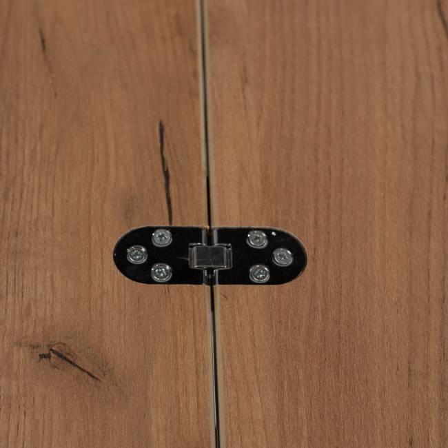 Стол-трансформер Лерон дуб крафт золотой/черный