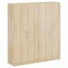 Два 2-х створчатых шкафа для одежды Стандарт цвет дуб сонома