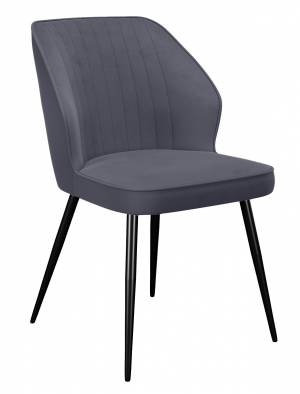 Стул DikLine 222M B28 ANTRACITE, ножки черные