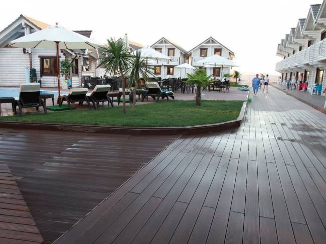 Террасная доска DARVOLEX шовная, 150*23,5*4000 мм, коричневый Террасная доска DARVOLEX шовная, 150*23,5*4000 мм, коричневый