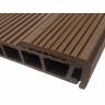 Уголок ДПК для террасной доски DARVOLEX, ECODECK, DECKRON (брашинг), 4000 мм, коричневый