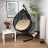 Подвесное кресло из искусственного ротанга "FRESCO", коричневый Подвесное кресло из искусственного ротанга "FRESCO", коричневый