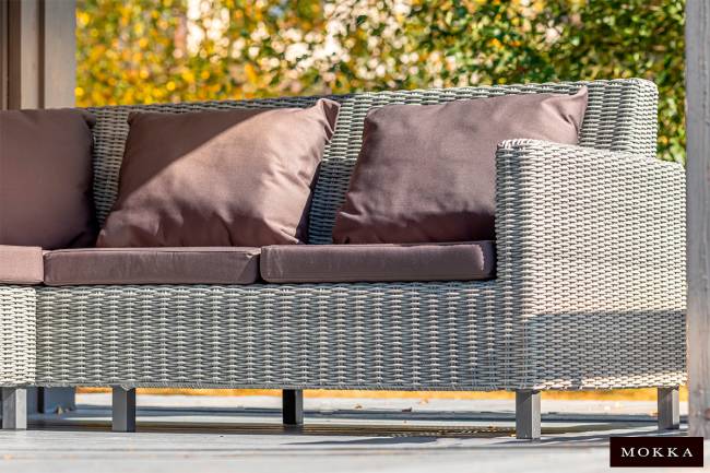 MOKKA БЕЛЛА / BELLA диван угловой, серый MOKKA БЕЛЛА / BELLA диван угловой, серый