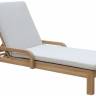 Шезлонг деревянный с матрасом Rimini натуральный, бежевый 1840х730х870 мм Шезлонг деревянный с матрасом Rimini натуральный, бежевый 1840х730х870 мм