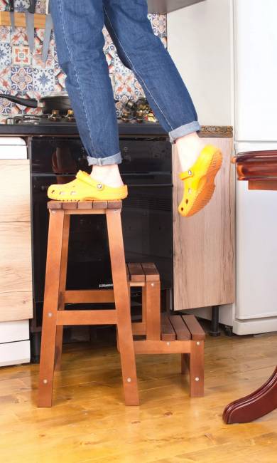 Табурет-стремянка Марк, Орех