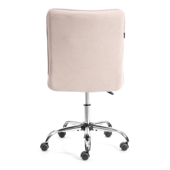 Комплект кресло+стул Бари/Bari LT, велюр, бежевый/черный, 7 бежевый/черный флок