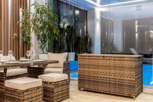 Сундук для хранения KARL 120 c колесиками коричневый Сундук для хранения KARL 120 c колесиками коричневый