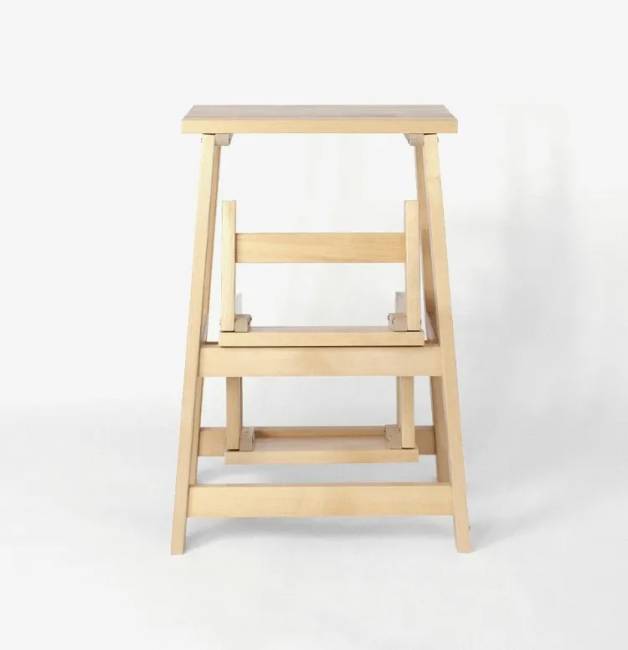 Табурет-стремянка Марк, Натуральное дерево