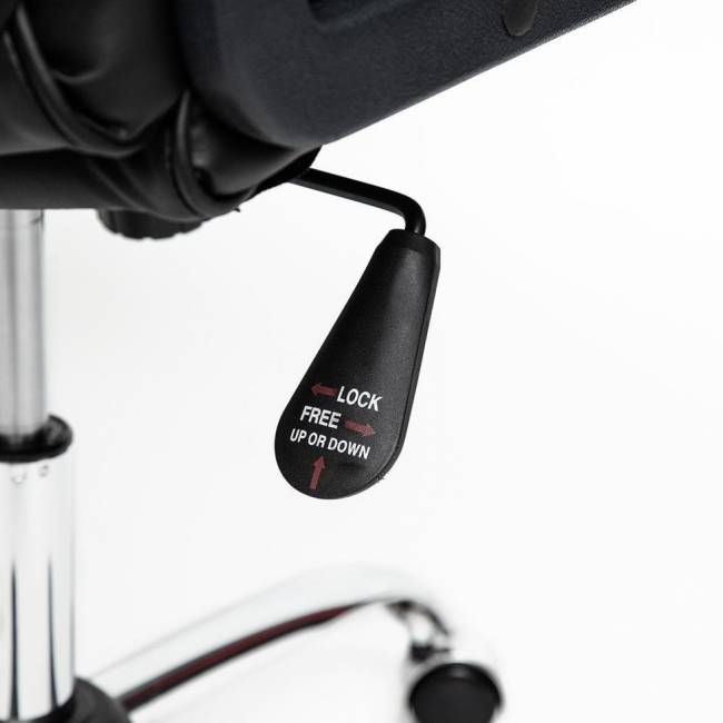 Кресло офисное TetChair CH 9944 хром (Искусств. чёрная кожа) Кресло офисное TetChair CH 9944 хром (Искусств. чёрная кожа)