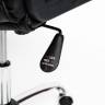 Кресло офисное TetChair CH 9944 хром (Искусств. чёрная кожа) Кресло офисное TetChair CH 9944 хром (Искусств. чёрная кожа)