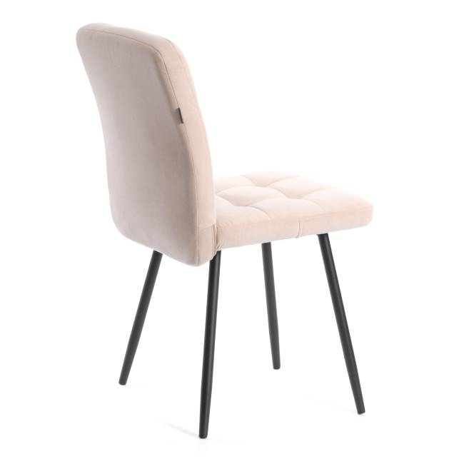 Комплект кресло+стул Медео/Medeo LT, велюр, бежевый/черный, 7 бежевый/черный флок Комплект кресло+стул Медео/Medeo LT, велюр, бежевый/черный, 7 бежевый/черный флок