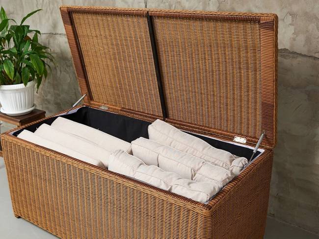 Сундук для хранения "KARL 140", соломенный Сундук для хранения "KARL 140", соломенный