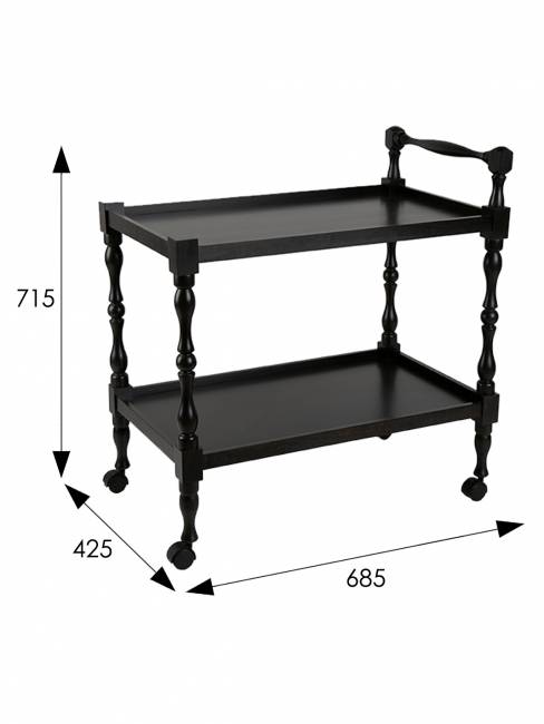 Стол сервировочный Бридж венге