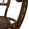 Стул Java (Ява) из искусственного ротанга, орех