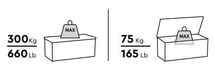 Сундук Дарвин 570 л (Darwin Box 570L) коричневый