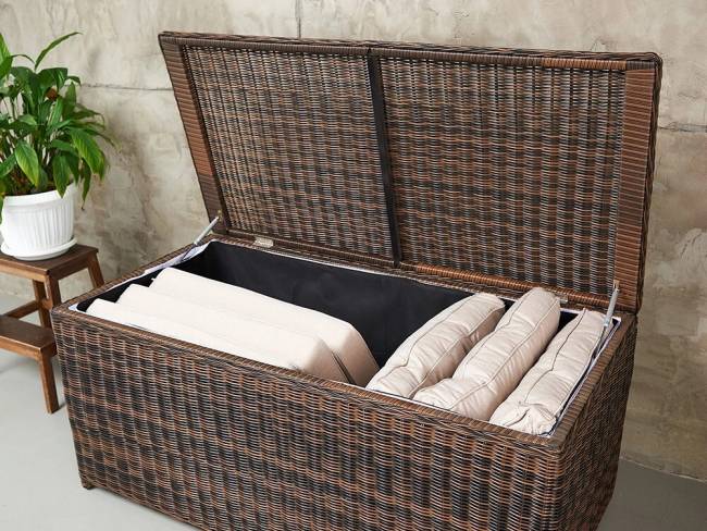 Набор из 2-х сундуков "KARL (140 и 120)", темно-коричневый